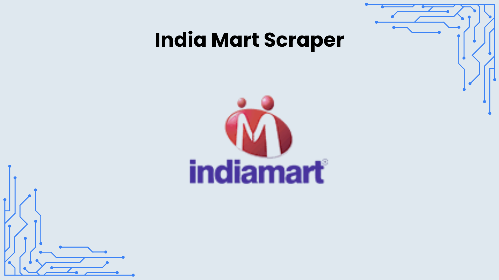 IndiaMart Scraper Result